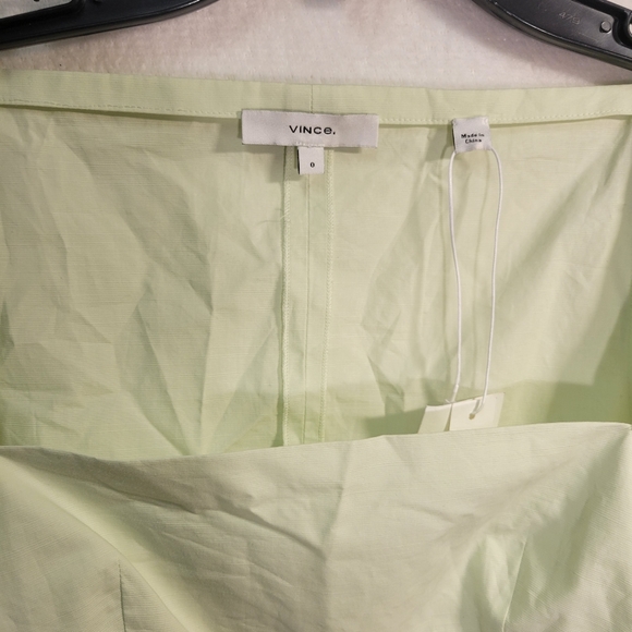 Vince Square Neck puff shoulder Size 0 - Picture 3 of 5